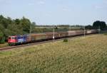 SBB 421 373 mit DGS 83759 (MWB, Maschen Rbf–Nienburg [Weser]) am 02.08.2011 zwischen Ottersberg (Han) und Sagehorn