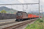 Re 425 178 durchfährt den Bahnhof Gelterkinden.