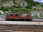 BLS - Re 4/4  182 im Bahnhof Brig am 18.05.2018