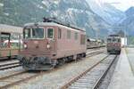 Nach wie vor sind die Re 4/4 der BLS vor der Autoverlad zwischen Kandersteg und Goppenstein im Einsatz.