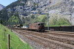 bls 425 192 erreicht mit einer Autoverlad aus Goppenstein ihren Zielbahnhof Kandersteg.