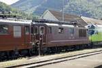 Die Re 425 183  Kandersteg  der BLS die am 15.9.24 beim Bahnhof Balsthal steht.