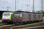 Historie und Moderne bei der BLS: Das Besondere an 486 510 sollte mir erst spter bewut werden...