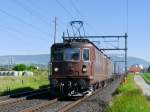 BLS - Re 4/4 173 und Re 4/4 vor Güterzug unterwegs bei Bettenhausen am 20.05.2014