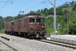 BLS Lokzug mit Re4/4 bei Mülenen/Be.28.05.15