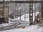 Dieses und nchstes Wochenende wird hier umgebaut, Austausch von 6 Weichen, und das Lufelfingerli bekommt dann noch mal kurz einen groen Bahnhof, Tip fr die Fotografen der Gegend, und fr mich