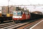 Re 4/4  111 der RM(ex EBT) am 3.5.1999 in Solothurn.