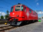 Crossrail - Lok 436 112-7 abgestellt in Thun am 10.09.2010