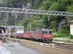 436 112-7+436 111 Crossrail 29-06-2013 Iselle (Simplon Sudrampe) - Bahnvideos in Youtube - http://www.youtube.com/user/cortiferroviariamato/videos  Video der Zug -