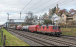 SBB Re 4/4 III 11366 ist am 21.