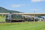 Re 430 364-0 fährt Richtung Bahnhof Itingen.