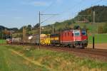 430 365 mit Gterzug bei Unterschnasberg (07.10.2009)