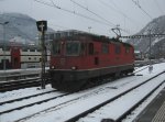 Re 4/4 III 11350 in Brig.