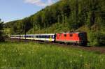 Re4/4'' 11135 mit S17075 am 10.05.2013 in Tecknau