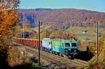 EDG 446 016 + 446 018, Hornussen, 09.11.2021.