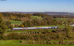 Re 450 als S 18952 (Uster – Schaffhausen) bei Lottstetten 27.10.22