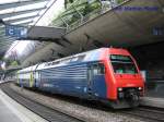 Re 450 074-0  Stadel  auf der S 16 im Stadelhofen nach Herrliberg- Feldmeilen am 17.