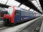 SBB  - S-Bahn Zrich  450 102-9 im Hauptbahnhof von Zrich am 06.05.2009