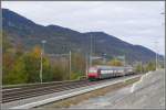 Auch die SBB baut an einer Streckenverlegung und zwar im Galgentobel zwischen Mrschwil und St.Gallen St.Fiden.