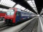 S-Bahn Zrich - Lok 450 028-6im Hauptbahnhof Zrich am 24.06.2011