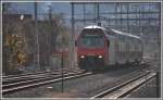 450 026-0 als REX nach Buchs SG. Grund:Bauarbeiten in Oberriet. (30.11.2011)