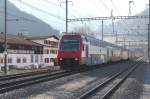 Ersatz fr NPZ 560(Modernisierung)ZVV Dosto Chur-Ziegelbrcke in Chur.26.03.12

