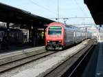 SBB - 450 023-7 bei der einfahrt in Rapperswil am 10.05.2012