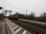 3 mal 421 (darunter 304-9 und 381-5) durchfahren den Bhf Dahlen(Sachsen)am 01.01.2013