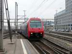 SBB - Einfahrt der S9 (450 090-6) in den Bahnhof Altstetten am 23.02.2013