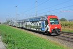 DPZ 016  ZKB  als S7 18743 bei Bassersdorf, 25.09.2016.