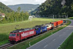 Der farbenfrohe OeBB Güterzug vom 13.