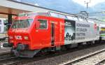 Im Sonder Anstrich 100 Jahre Sd Ost Bahn zeigt sich die Re 456 095-9 am 28.