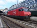 460 029-2  Eulach  mit IC 2000 am 14.03.04 in St.Gallen             