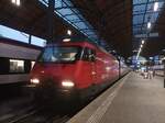 SBB Re 460 056 mit IC Interlaken Ost 16.9.23 in basel SBB 