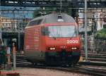 Re 460 116-7 am 25.07.1997 in Basel SBB