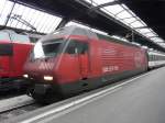 SBB - 460 081-3 * Pfnder * im Hauptbahnhof von Zrich am 01.01.2008