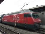 SBB - E-Lok  460 103-5 im Bahnhof von Biel - Bienne am 19.01.2008