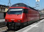 SBB - 460 062-3 im Bahnhof von Montreux am 05.04.2008