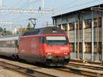 SBB - 460 085-4 vor IR in Burgdorf am 08.09.2009