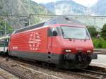 SBB - 460 042-5 vor IR in Martigny am 10.05.2010