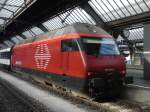 SBB - 460 016-9 im Hauptbahnhof Zürich am 25.01.2014