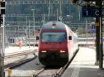 SBB - 460 068-0 unterwegs in Brig am 22.09.2014