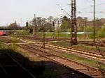 SBB 2 Re 460 voe einem Autozug bei der Durchfahrt in Lenzburg am 28.06.03