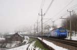 460 007 (AutoBahn) mit EC 173 - nach Venedig - bei Steinen (26.03.2007)