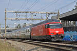 Re 460 103-5 fährt Richtung Bahnhof SBB.