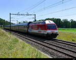 SBB - 460 065-6 unterwegs bei Busswil als RE nach Biel am 07.07.2018