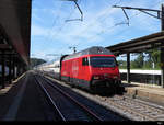 SBB - 460 112-6 als IC bei der durchfahrt in Mellingen-Heitersberg am 05.09.2020