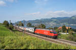 SBB Re 460 064 mit IC 8 822 Romanshorn - Brig am 30.