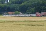 SBB - Schnellzug mit einer 460er zwischen Biel und Bern kurz vor Mnschenbuchsee am 30.06.2007