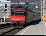 SBB - Unbekannte 460 ??? bei der durchfahrt im Bahnhof Olten am 21.02.2021